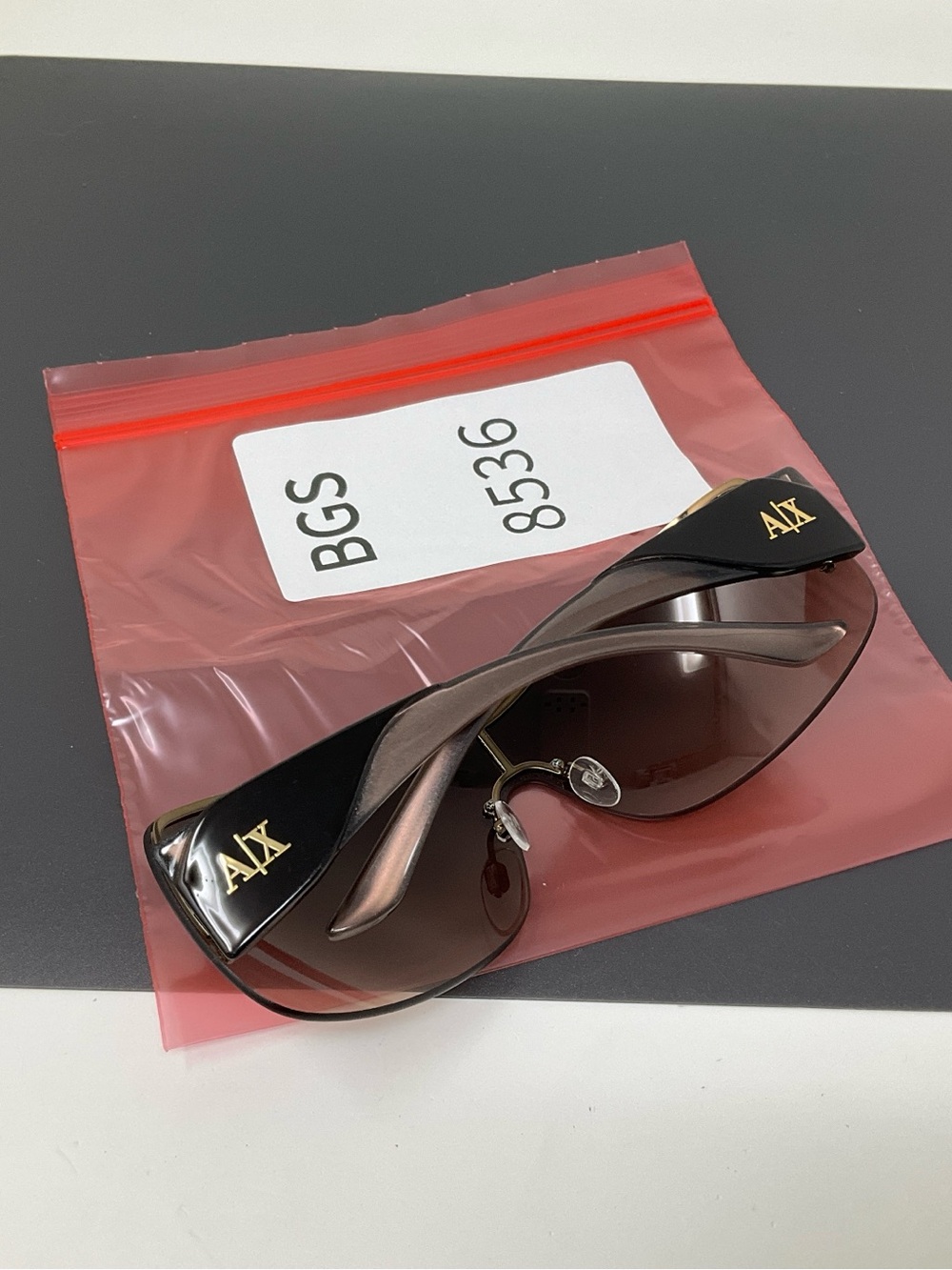 Armani Exchange AX189 /S shield wrap around sunglasses - Picture 12 of 12